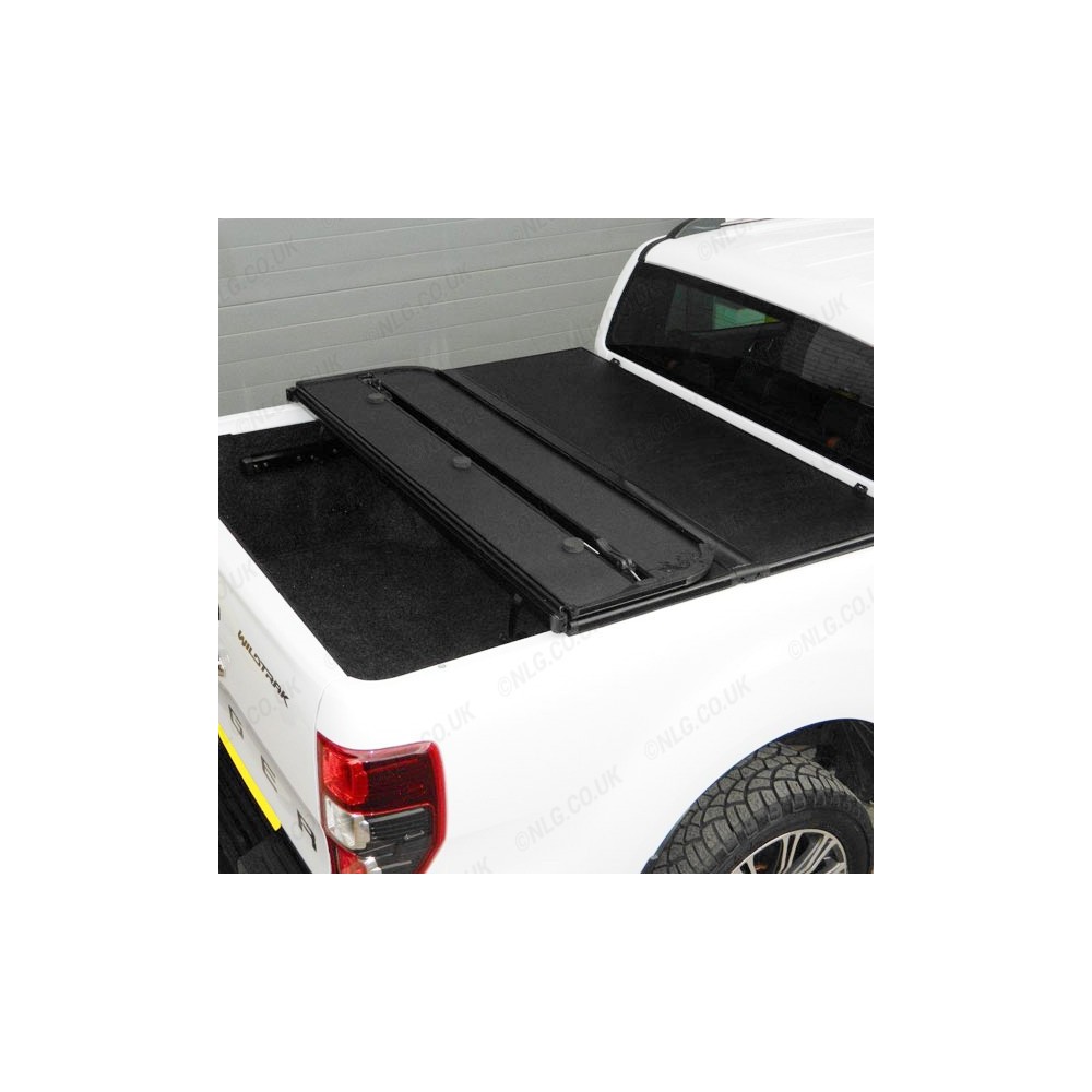 Couvre-caisse pliable en alliage robuste pour Ford Ranger 2012-2019