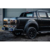 Barre de marchepied / pare-chocs arrière pour Ford Ranger 2016-2019 (Predator)