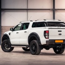 Ford Ranger 2012 et plus Jante en alliage Predator Fox 20x9 en noir brillant