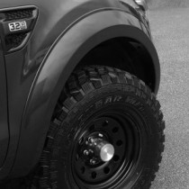 Passages de roue 70 mm pour Ford Ranger 2012-2016 - Noir panthère