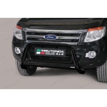 Pare-buffle noir en forme de A pour Ford Ranger Mk5 2012-2016 63 mm