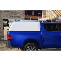 Hilux Double Cab Pro//Top Tradesman avec porte arrière en verre en différentes couleurs - Compatible avec porte-échelle