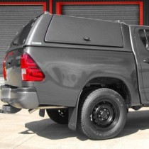 Toyota Hilux 2016 - ProTop Canopy Gullwing en différentes couleurs avec porte arrière solide - Verrouillage centralisé