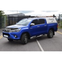 Toyota Hilux 2016 et plus ProTop Canopy Low Gullwing Active Model avec porte-échelle et verrouillage centralisé