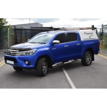 Toyota Hilux 2021 - ProTop Gullwing (pour modèle actif avec porte-échelle) Différentes couleurs - Hayon solide