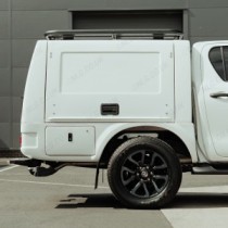 Carrosserie de service professionnelle ProTop Utility Hilux 2016- Double Cab en blanc