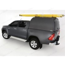 Toyota Hilux 2016 On Double Cab Pro//Top Tradesman Hard Top Canopy High Roof Blank Sided Couleur assortie au blanc 040