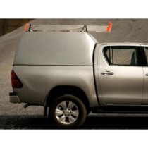 Toyota Hilux 2016 On Double Cab Pro//Top Tradesman Hard Top Canopy High Roof Blank Sided Couleur assortie au blanc 040