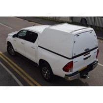 Toyota Hilux 2016 On Double Cab Pro//Top Tradesman Hard Top Canopy High Roof Blank Sided Couleur assortie au blanc 040