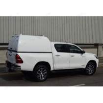 Toyota Hilux 2016 On Double Cab Pro//Top Tradesman Hard Top Canopy High Roof Blank Sided Couleur assortie au blanc 040