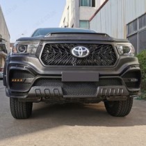 Pare-chocs avant de style AMG avec arches pour Toyota Hilux 2016-2018