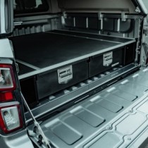 Plancher de pont Rhino à double tiroir pour Toyota Hilux 2016-2021 – Système ProTop