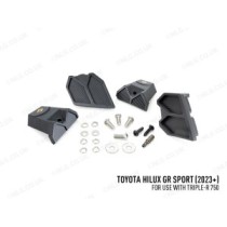 Kit d'intégration de calandre standard avec lampes laser pour Toyota Hilux GR Sport 2023