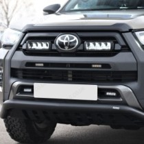 Toyota Hilux Invincible X 2021 - Kit d'intégration de calandre Triple-R 750 avec lampes laser