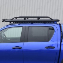 Galerie de toit plate-forme Predator avec rail latéral pour Toyota Hilux 2016