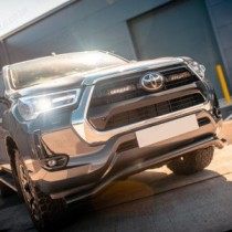 Kit d'intégration de calandre linéaire à 6 lampes laser pour Toyota Hilux 2021