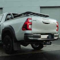 Galerie de toit plate-forme Toyota Hilux Predator pour couvertures de toit Mountain Top Roll (sans rails latéraux)