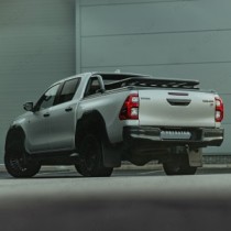 Galerie de toit plate-forme Toyota Hilux Predator pour couvertures de toit Mountain Top Roll (sans rails latéraux)