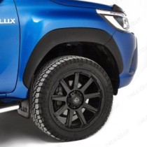 Petites extensions de passage de roue en plastique ABS pour Toyota Hilux 2016-2020