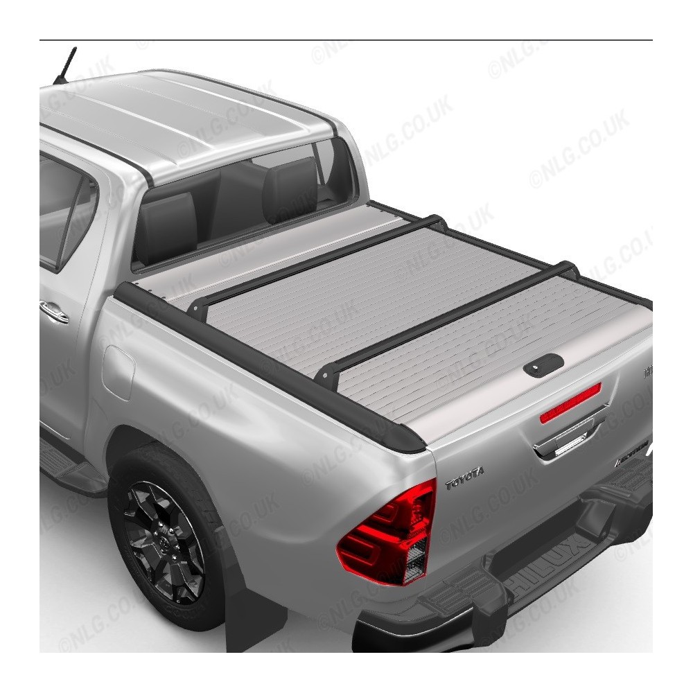 Barres transversales noires pour Toyota Hilux 2016- MT Roll