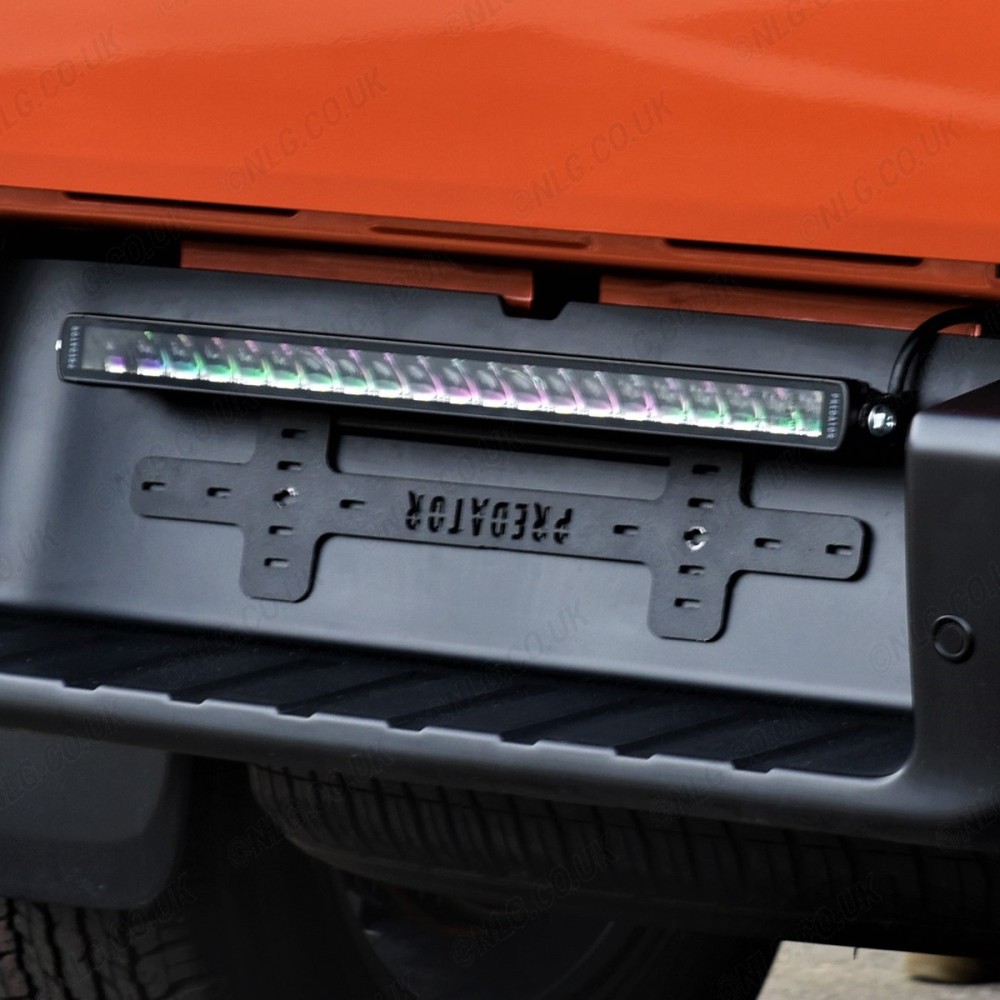 Kit d'intégration d'éclairage LED pour plaque d'immatriculation arrière Predator pour Toyota Hilux 2016-