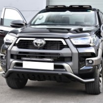 Kit d'intégration d'éclairage LED pour plaque d'immatriculation avant Predator pour Toyota Hilux 2016-