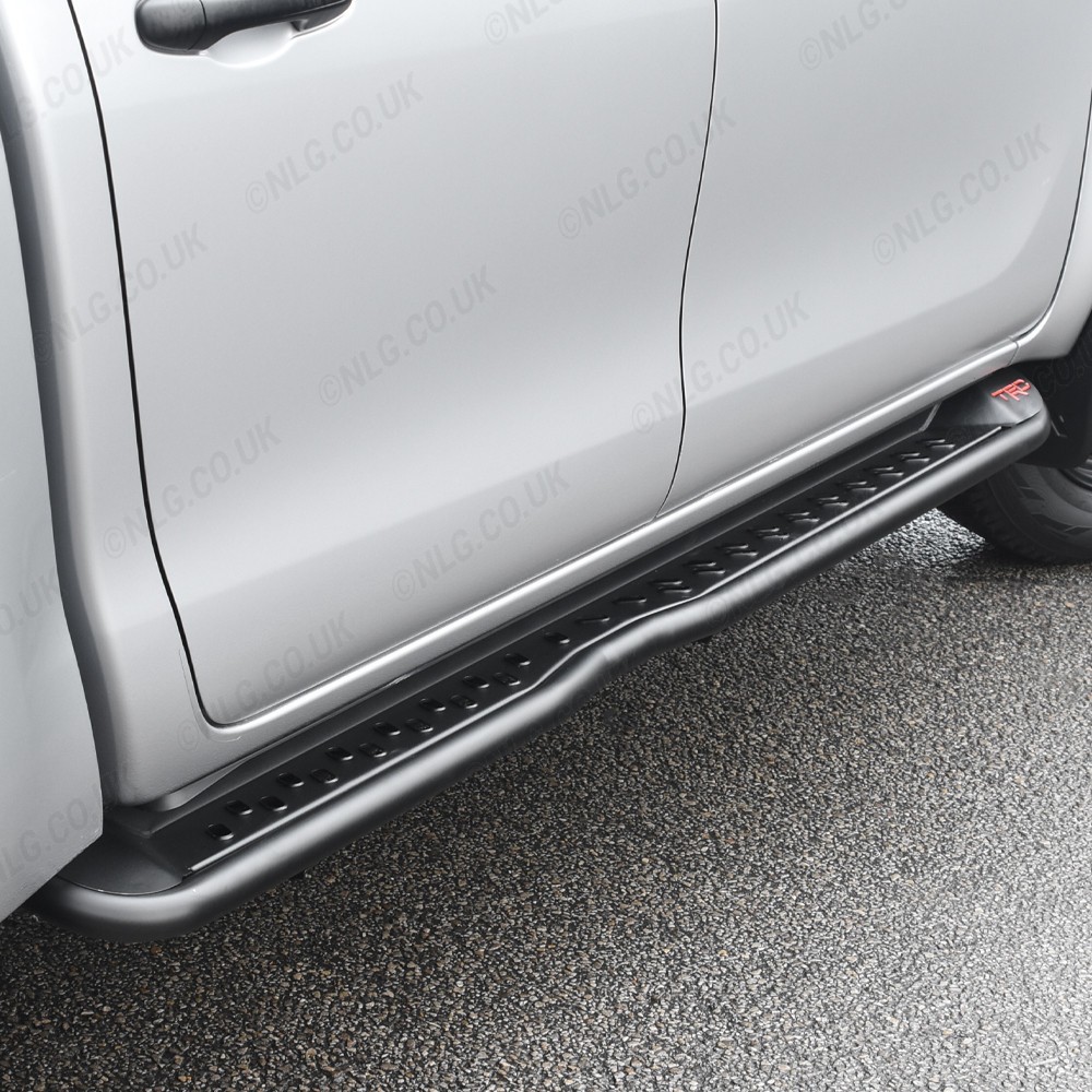 Toyota Hilux 2021 - Marchepieds latéraux TRD Racing style Rock Slider