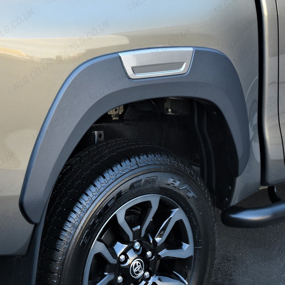 Passages de roue de style OE pour Toyota Hilux 2016-2021 Double Cab