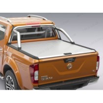 Volet roulant Mountain Top argenté pour Nissan Navara NP300