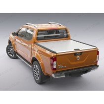 Volet roulant Mountain Top argenté pour Nissan Navara NP300