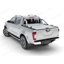 Volet roulant Mountain Top argenté pour Nissan Navara NP300