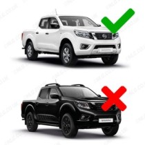 Galerie de toit plate-forme Nissan Navara NP300 Predator - Avec rail latéral