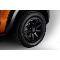 Jantes Predator Hurricane noires semi-mates de 20 pouces pour Nissan Navara NP300