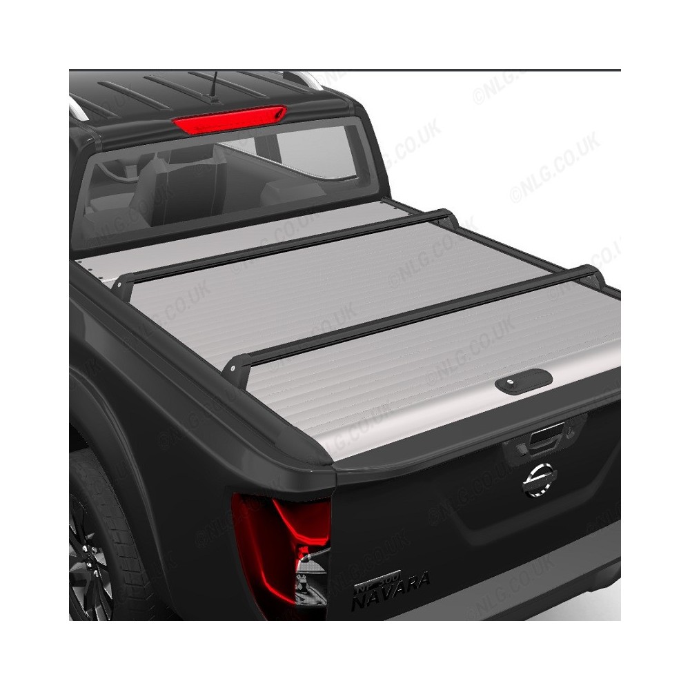 Barres transversales noires pour Nissan Navara NP300 2016-2021 MT Roll