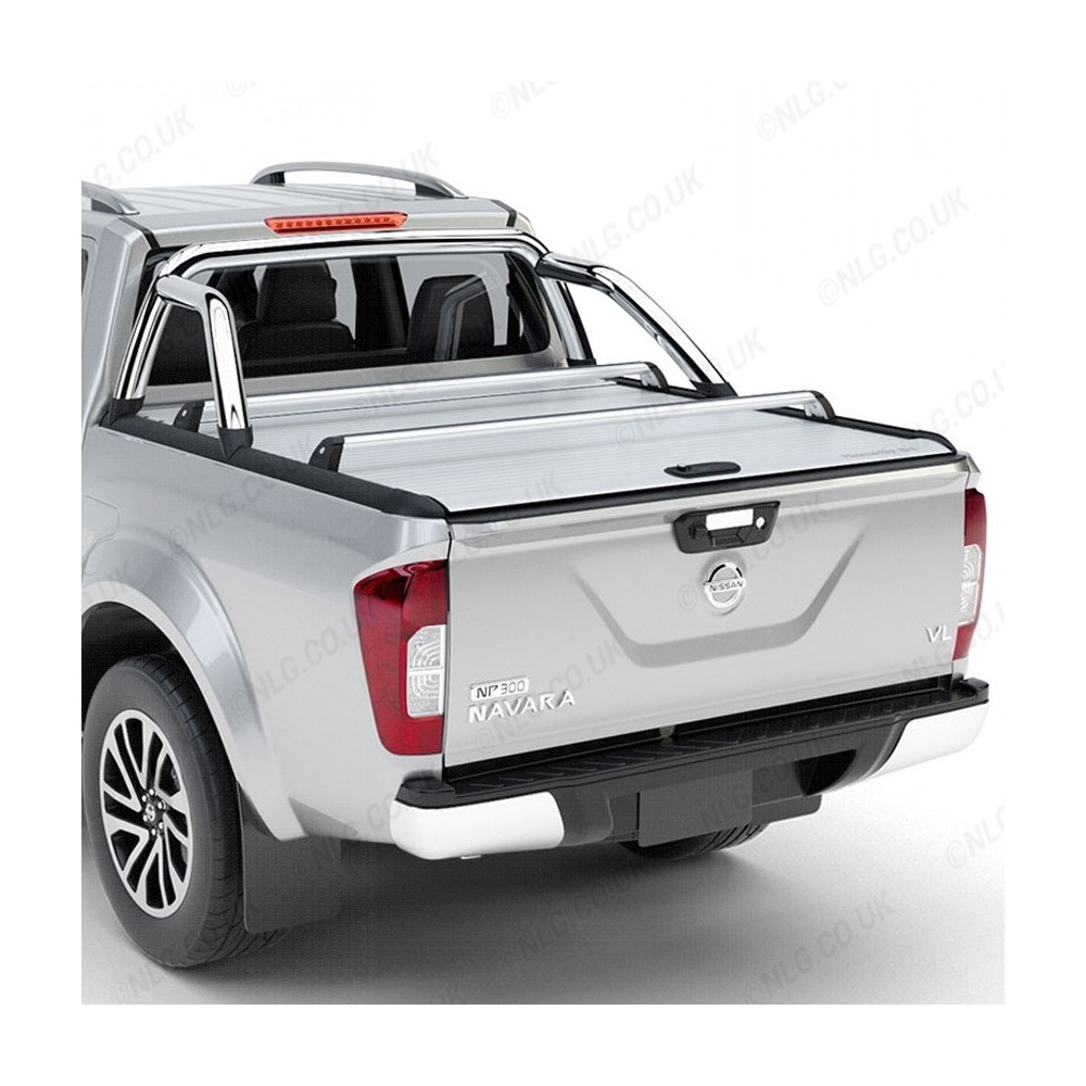 Barres transversales argentées pour Nissan Navara NP300 MT (limite de charge de 75 kg)