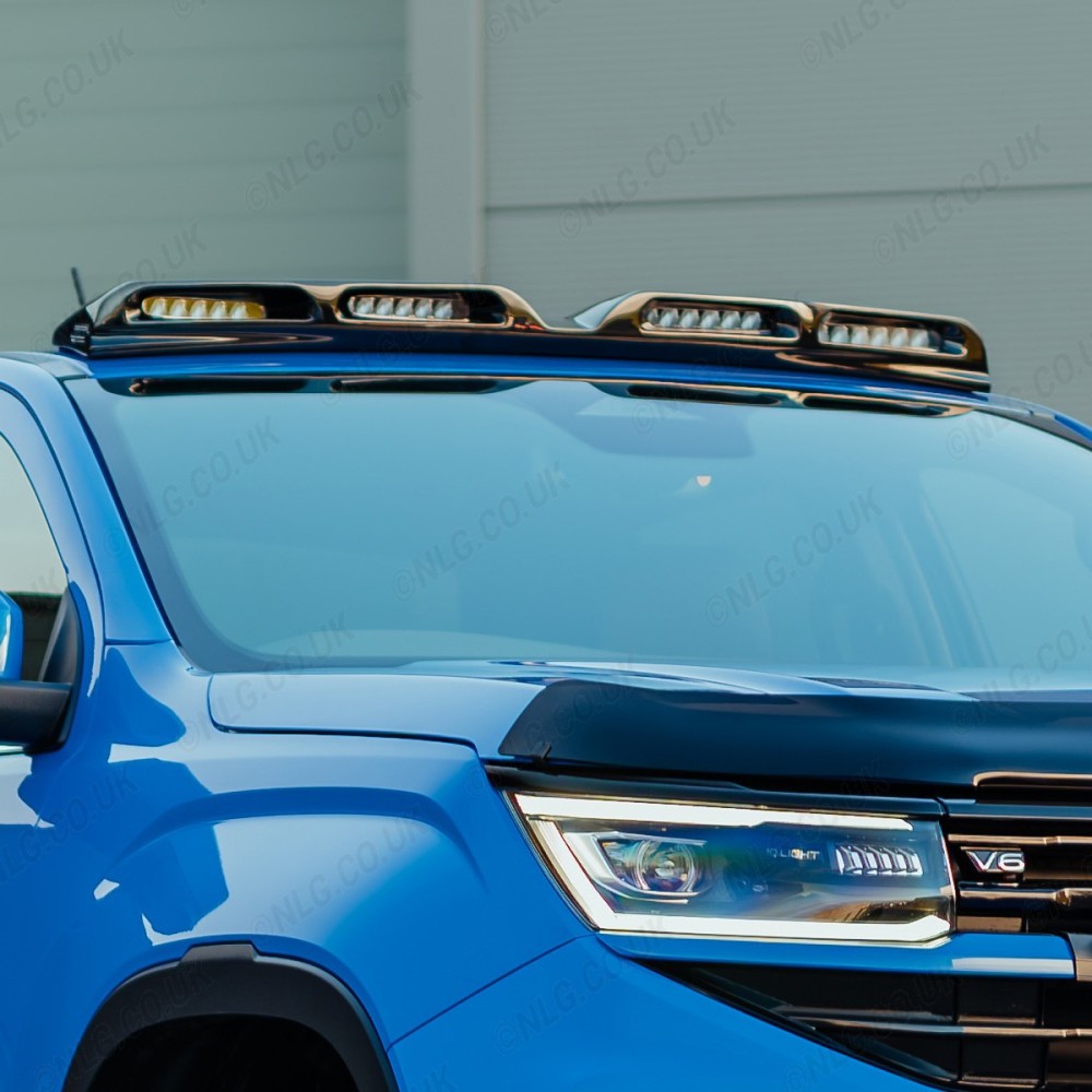 VW Amarok 2023 - Intégration de feux de toit à LED Lazer Lights dans différentes couleurs