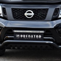 Kit d'intégration de barre lumineuse LED pour pare-chocs avant inférieur Nissan Navara NP300 2016-2021 Predator