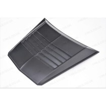 Prise d'air de capot noir mat pour Nissan Navara NP300 2016-2021