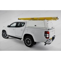 Hardtop Pro//Top Gullwing avec hayon plein en blanc W32 pour Mitsubishi L200 Série 6 2019 et plus