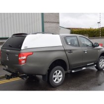 Mitsubishi L200 Double Cab 2015-2019 Auvent rigide commercial vierge Carryboy avec verrouillage central