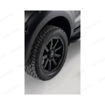 Mitsubishi L200 1998 à 2005 20x9 Hurricane Predator Finition noire Jante en alliage 6X139.7