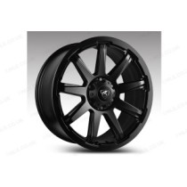 Jante en alliage Predator Hurricane 18x8 - Finition noire pour Mitsubishi L200 2005-2010