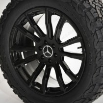 Jante en alliage Denali 20x9 Predator Mercedes Classe X - Noir brillant profond