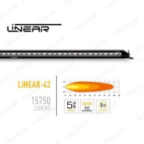 Barre lumineuse LED linéaire Lazer-42 pour VW Amarok 2011-2020