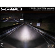 Kit d'intégration de phares Lazer Triple-R 750 pour calandre Land Rover Defender 2020-