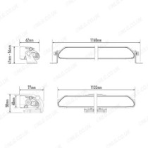 Ensemble de barre lumineuse de toit Lazer Linear 48 pour Land Rover Defender