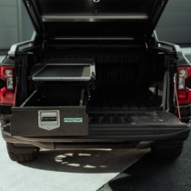 VW Amarok 2023 – Tiroir simple ProTop avec plancher coulissant – Système de lit de chargement