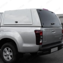 Isuzu D-Max 2012-2017 Carryboy Workman Hardtop en 527 Splash White