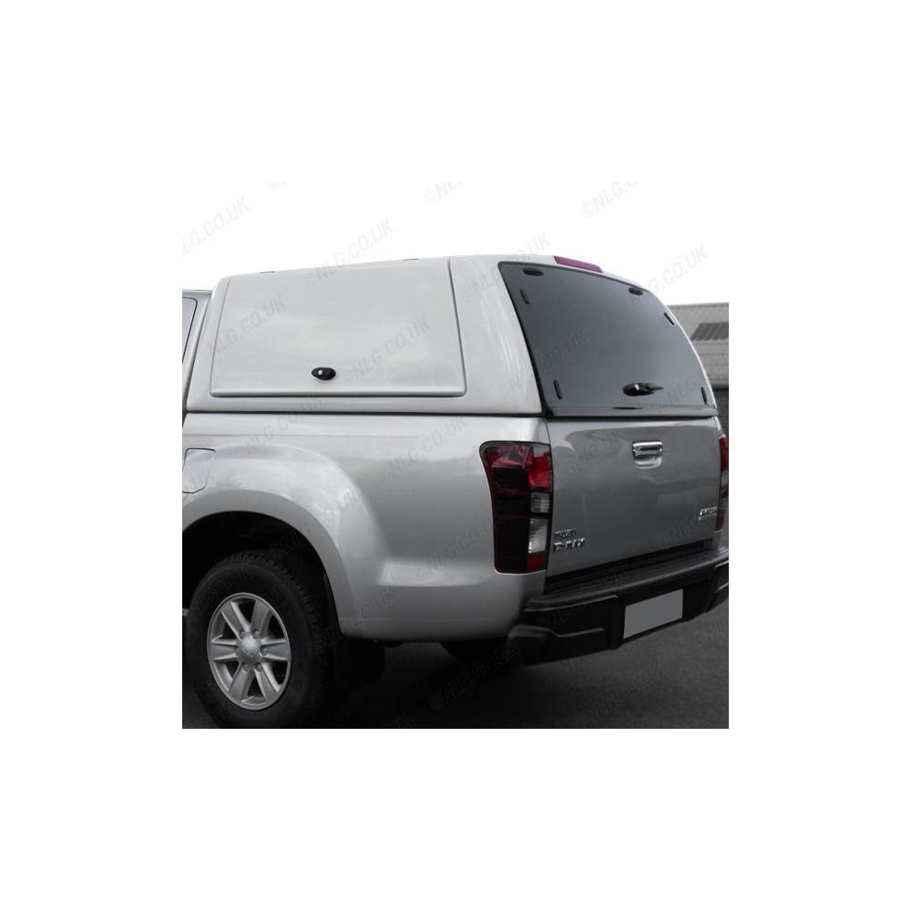 Isuzu D-Max 2012-2017 Carryboy Workman Hardtop en 527 Splash White