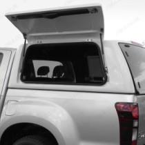 Isuzu D-Max 2012-2017 Carryboy Workman Hardtop en 527 Splash White